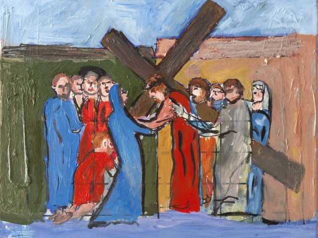 The way of the cross – Fourth station