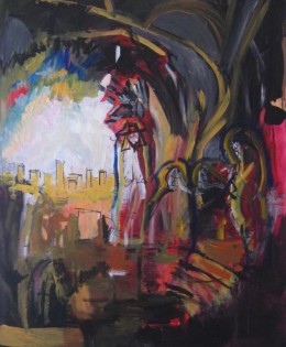 The Risen Lord points to Mary Magdalene